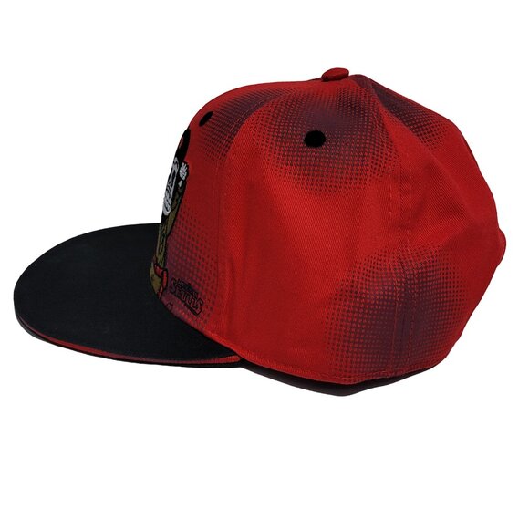 Maya Studios Mexican Skills Che Guevara Inspired Red/Black Snapback - Picture 4 of 7